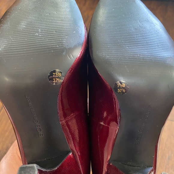 BCBG burgundy heels - Picture 7 of 7
